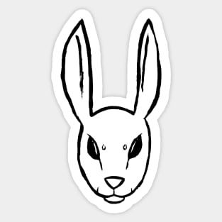 Violent White Rabbit Sticker